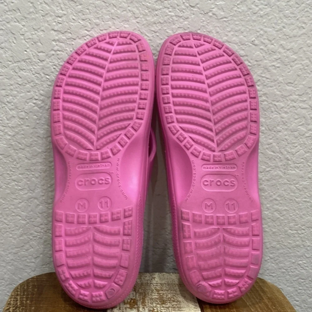 Crocs Baya ll Men’s Flip Sandals Pink Size 11